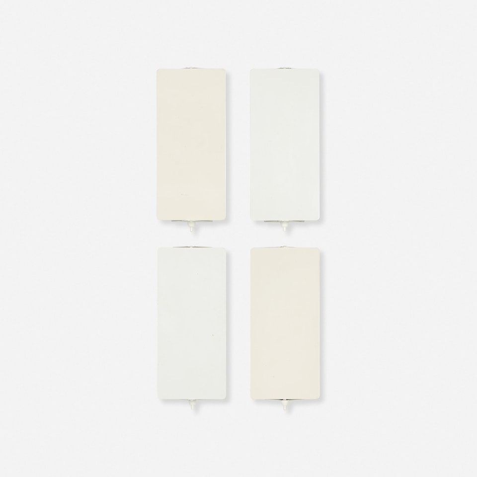 large wall lights, set of four by Charlotte Perriand