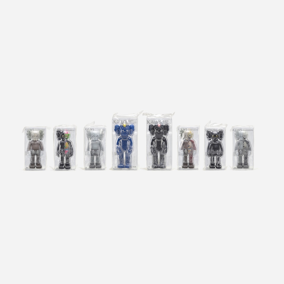 Companions (collection of eight) by Kaws