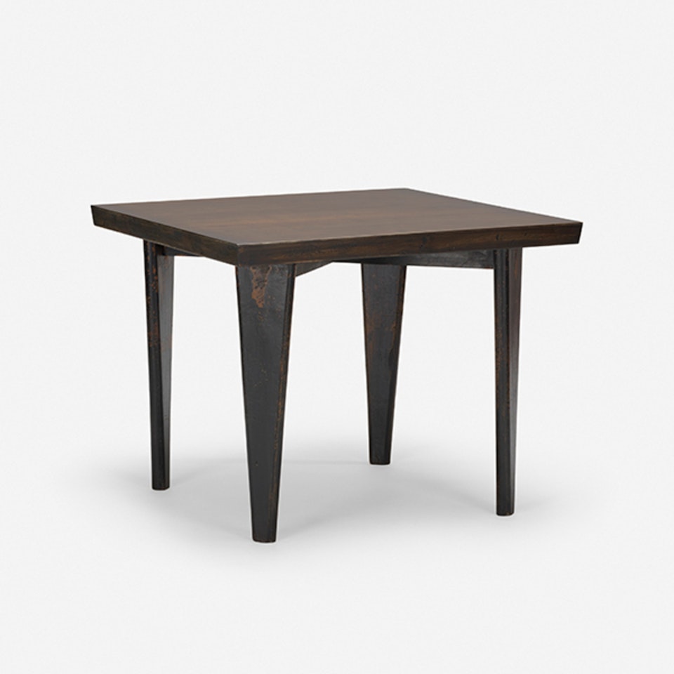 dining table from the Cafeteria at Punjab University, Chandigarh by Pierre Jeanneret
