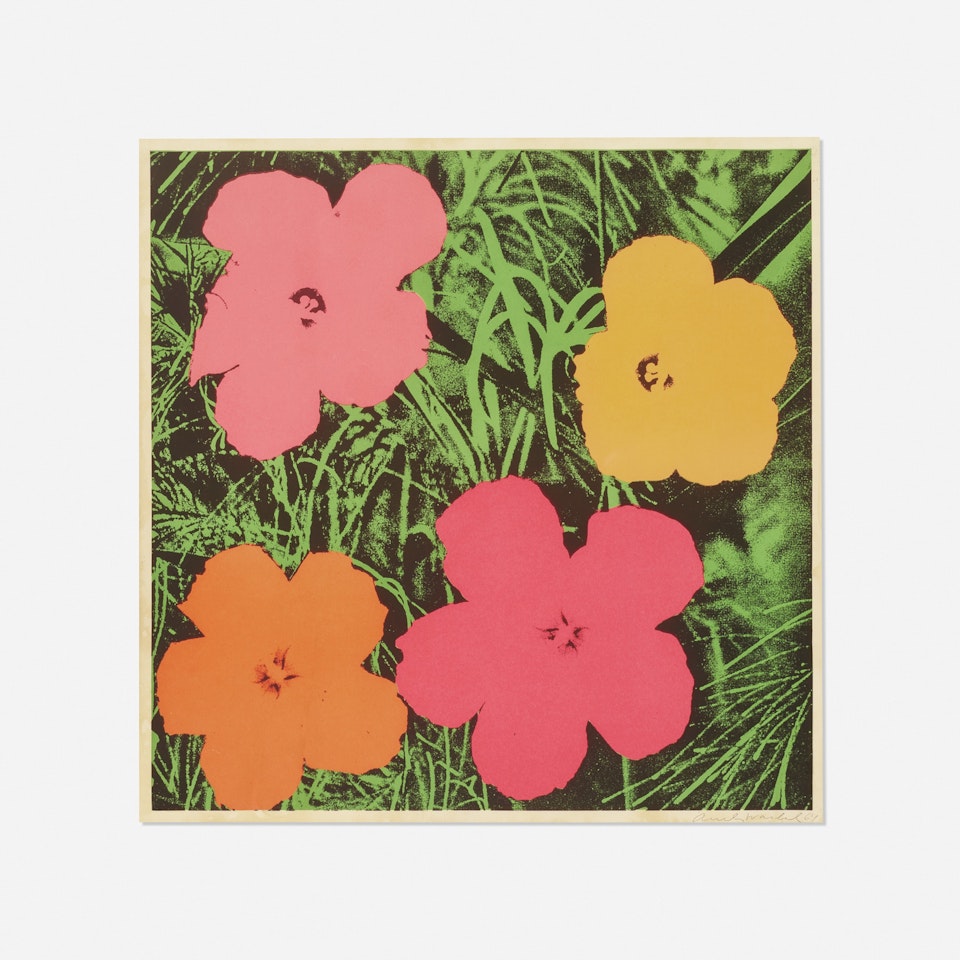 Flowers by Andy Warhol