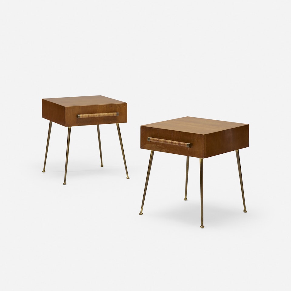 nightstands, pair by Terence Harold Robsjohn-Gibbings