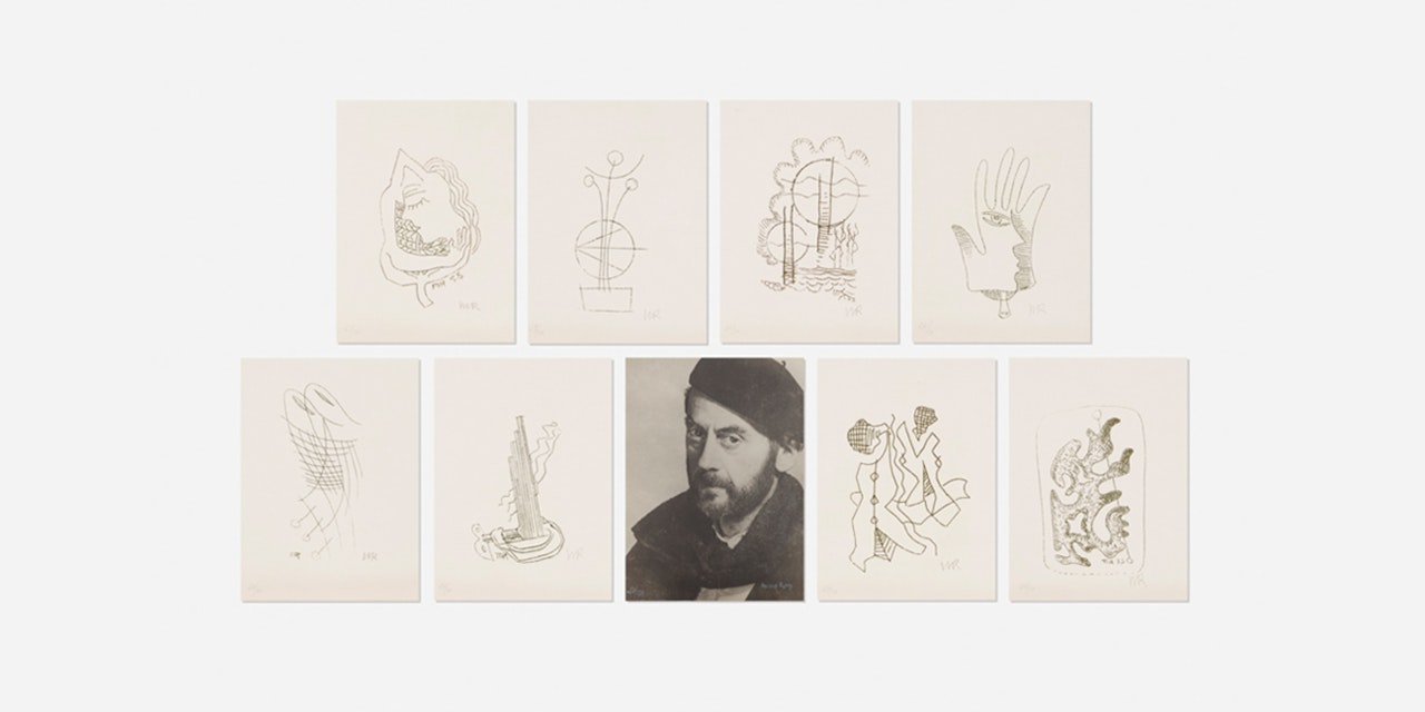 Les Treize Clichés Vierge portfolio by Man Ray