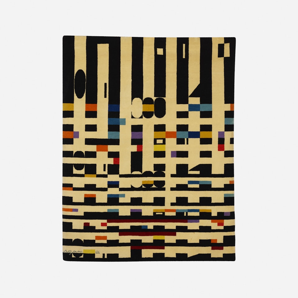Untitled (tapestry) by Yaacov Agam
