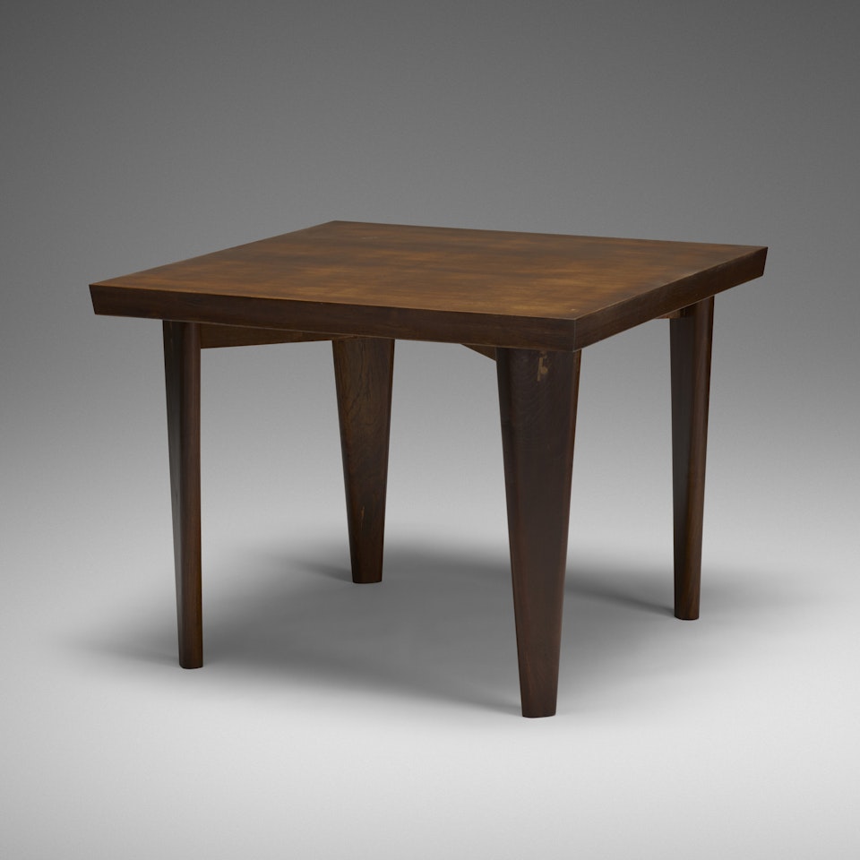 dining table from the Cafeteria at Punjab University, Chandigarh by Pierre Jeanneret