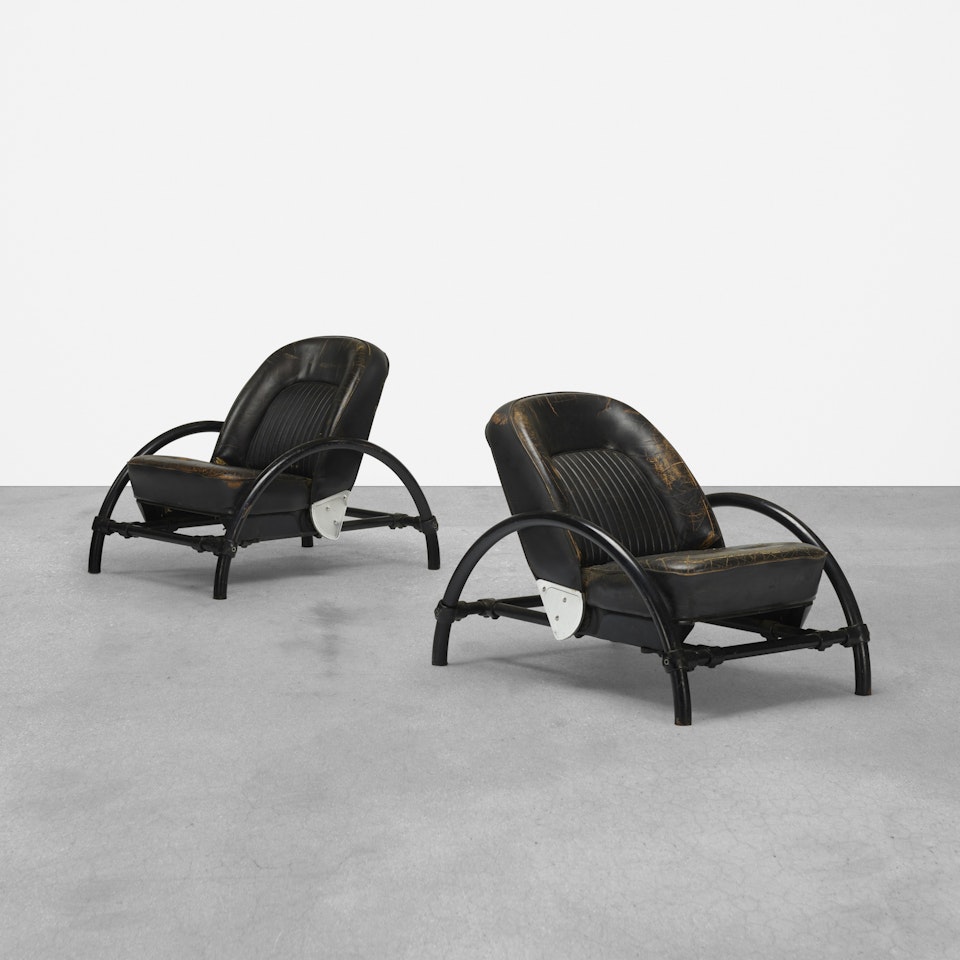 Rover chairs, pair by Ron Arad