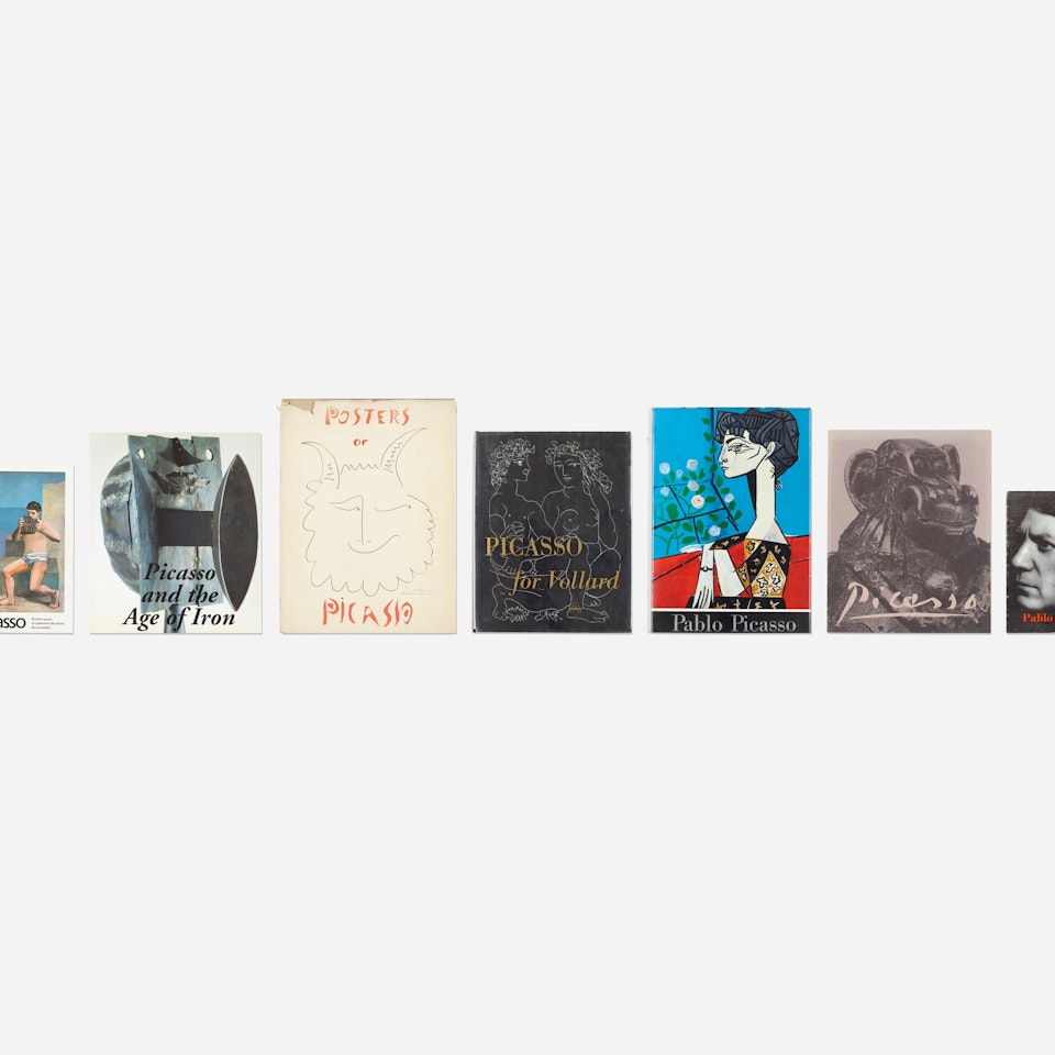 collection of twenty-four books by Pablo Picasso