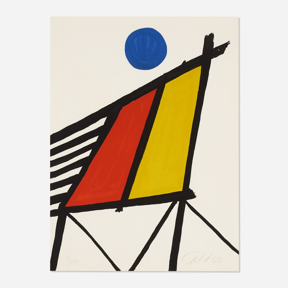 Blue Sun by Alexander Calder