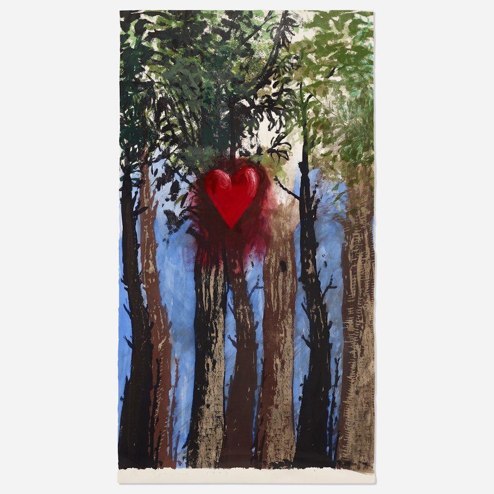 The Forest Up North by Jim Dine