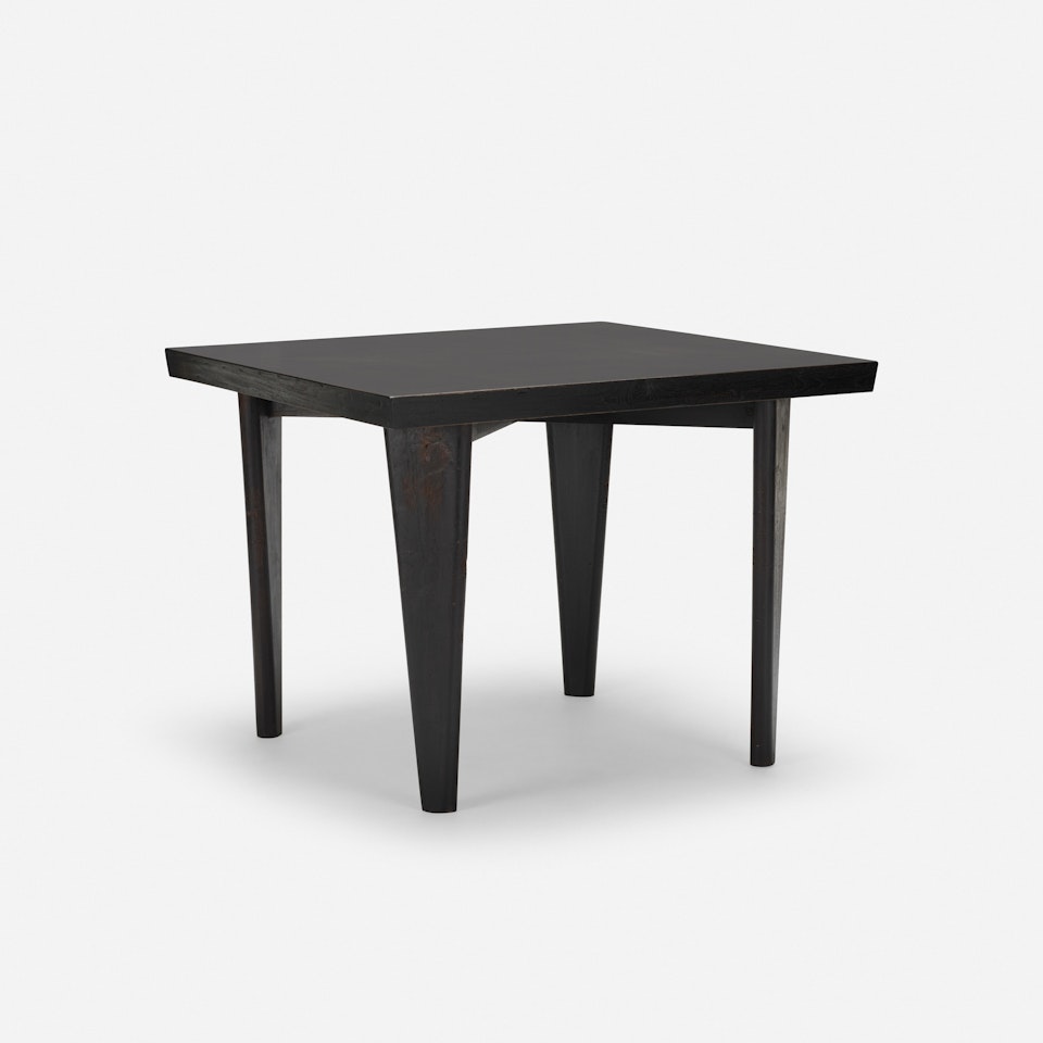 dining table from the Cafeteria at Punjab University, Chandigarh by Pierre Jeanneret