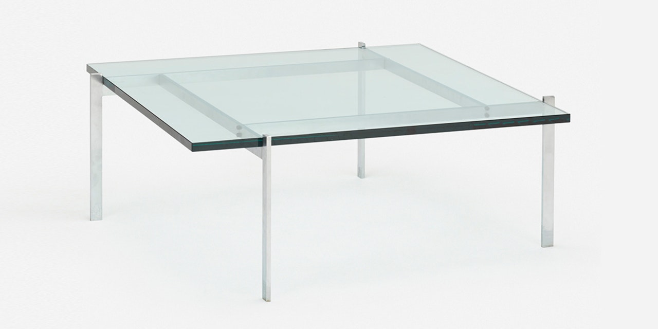 PK 61 coffee table by Poul Kjaerholm