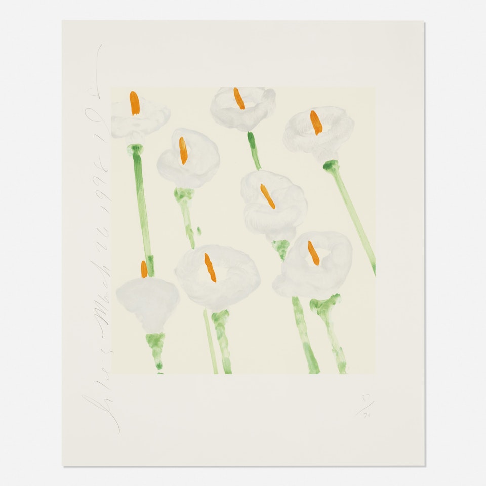 Lilies by Donald Sultan