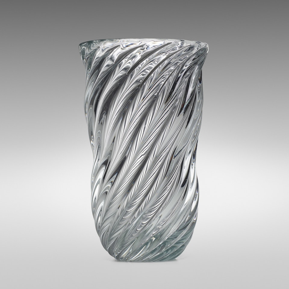 Mezza Diamante vase, model 3951 by Carlo Scarpa