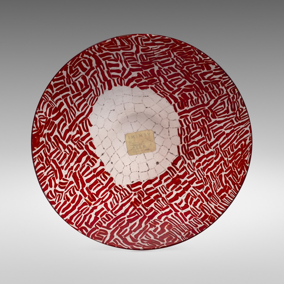 Murrine plate by Paolo Venini