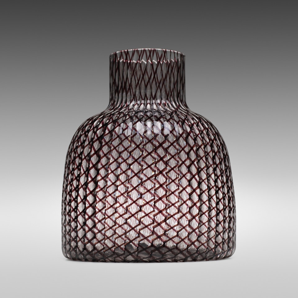 Zanfirico vase, model 4701 by Paolo Venini