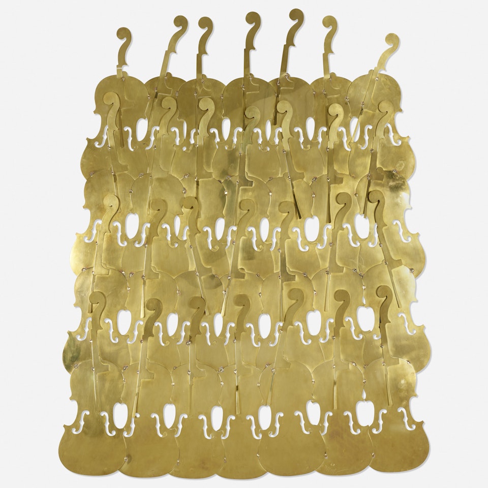 Wall of Violins by Arman