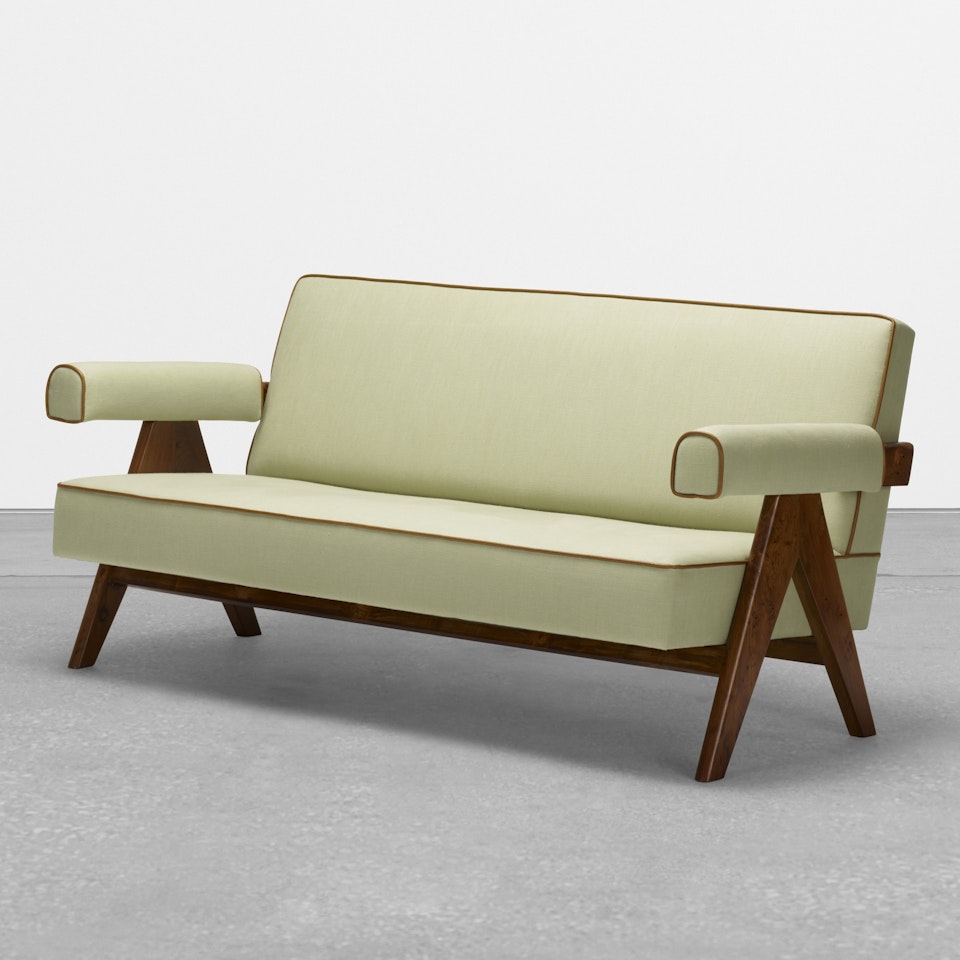 sofa from Chandigarh by Pierre Jeanneret