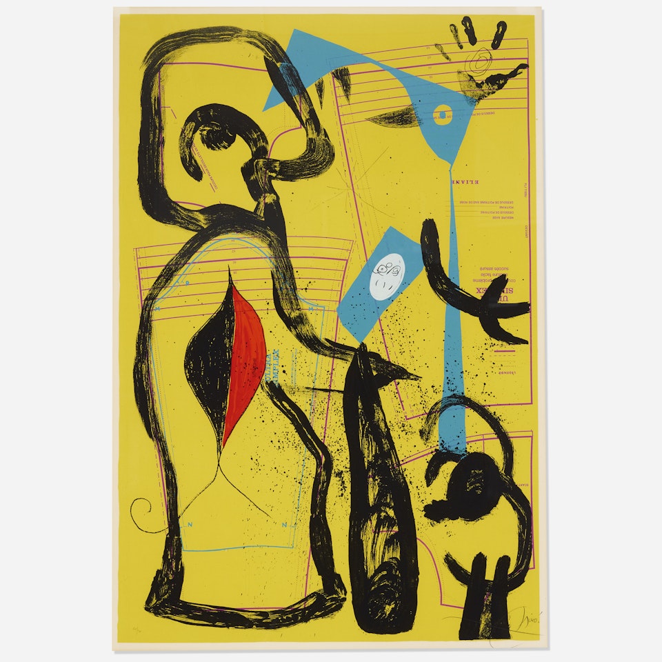 The Fitting II by Joan Miró