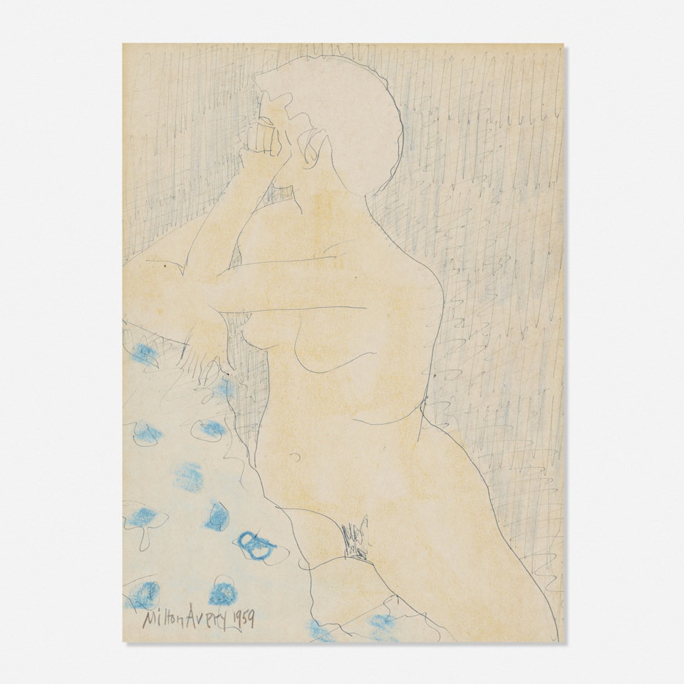 Untitled (Nude) by Milton Avery