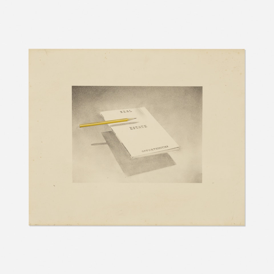 Real Estate Opportunities (from the Book Covers series) by Ed Ruscha