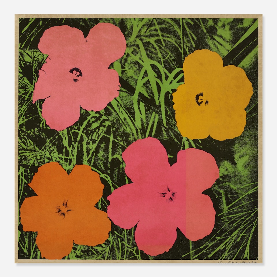 Flowers by Andy Warhol