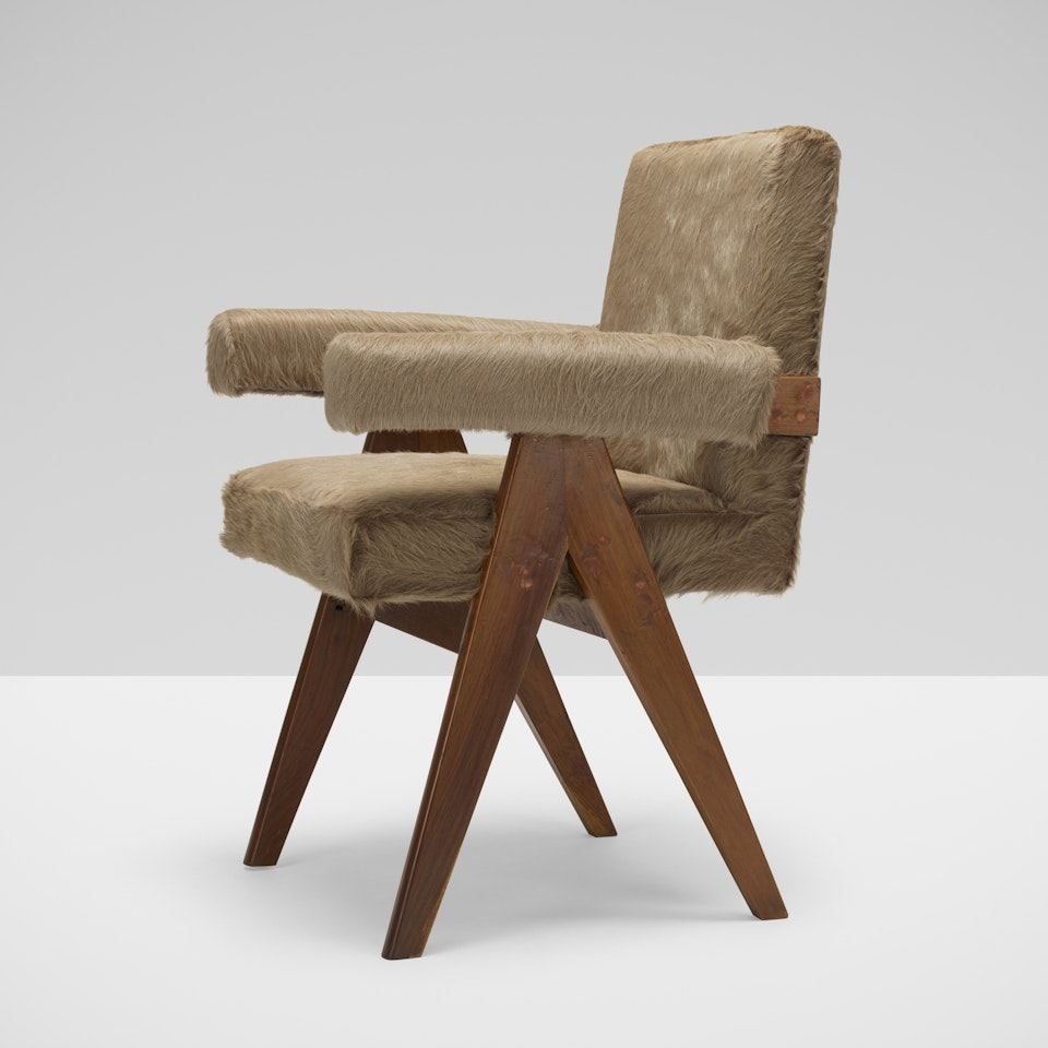 Committee armchair from High Court, Chandigarh by Pierre Jeanneret