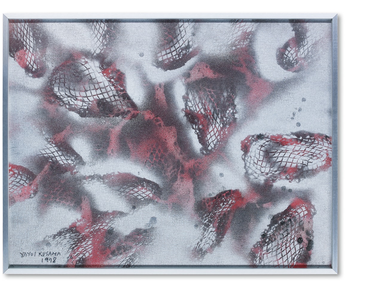THE WAVE INSIDE A MEMORY OF AN ILLUSION by Yayoi Kusama