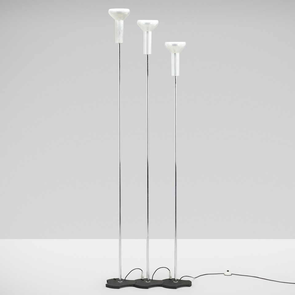 floor lamps model 1073, set of three by Gino Sarfatti