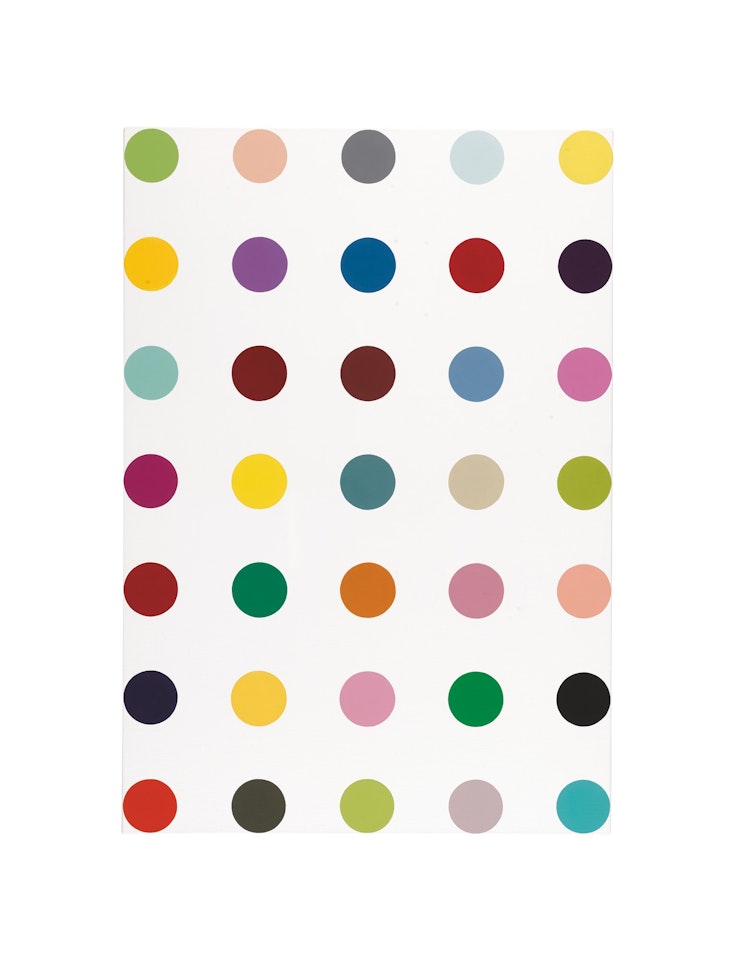 DOTRIACONTANE by Damien Hirst