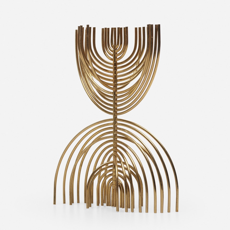 The Agam Menorah by Yaacov Agam