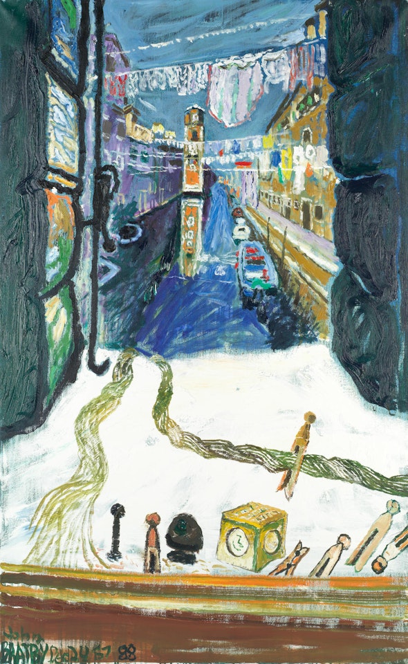 Venice Canal by John Bratby