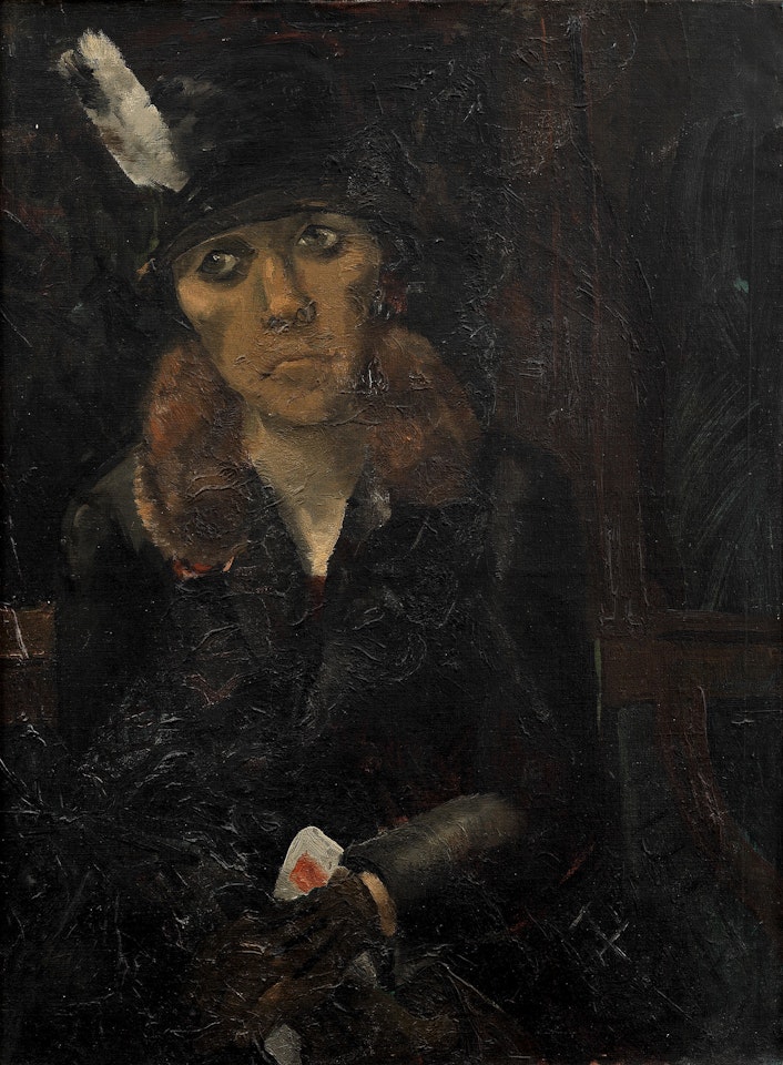 Woman in Black by Christopher Wood