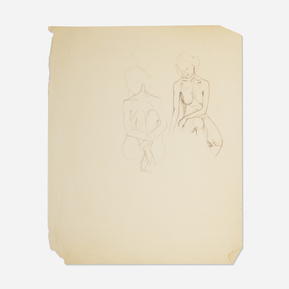 Untitled (Figure Sketch) by Franz Kline