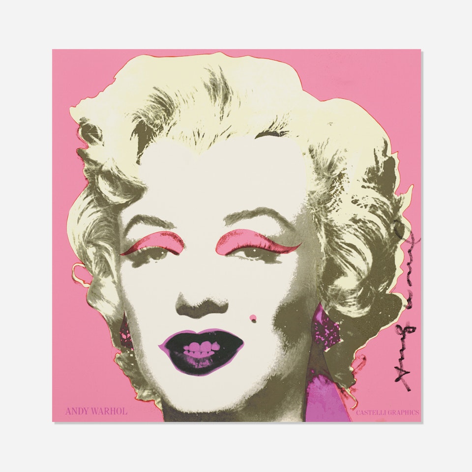 Marilyn (Castelli Mailer) by Andy Warhol