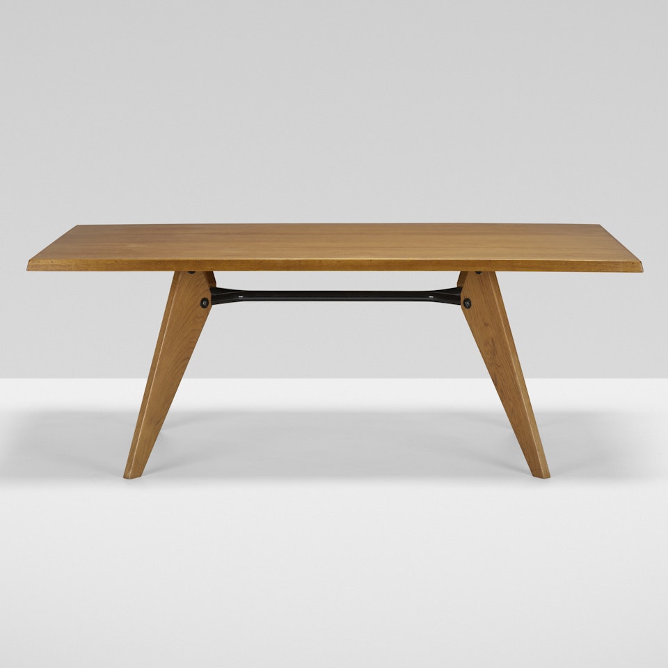 S.A.M. dining table, model TS 11 by Jean Prouvé