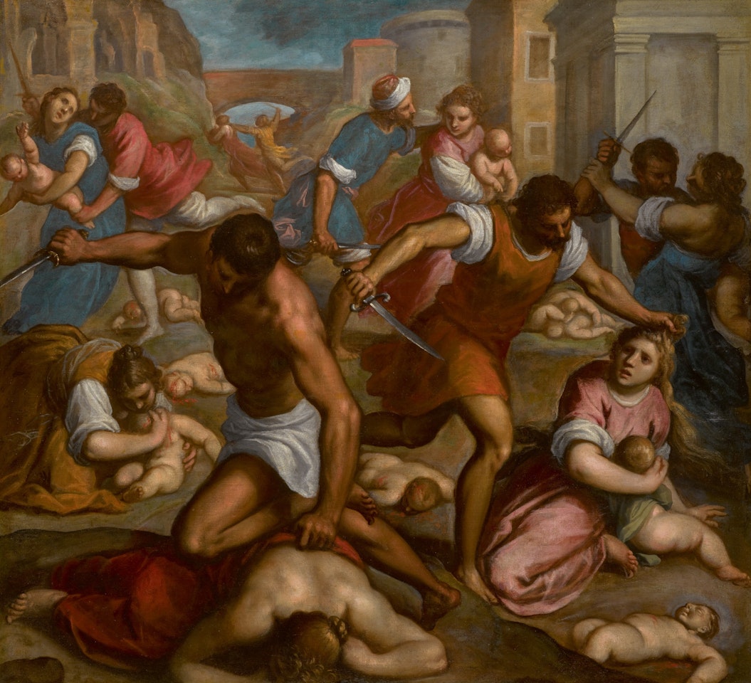 THE MASSACRE OF THE INNOCENTS by Jacopo Palma il Giovane