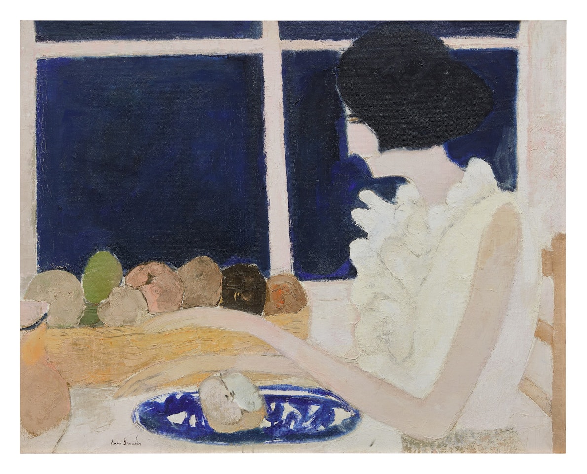 CHANTAL À LA CORBEILLE DES FRUITS by André Brasilier
