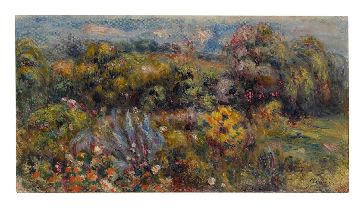 PAYSAGE DU MIDI by Pierre-Auguste Renoir
