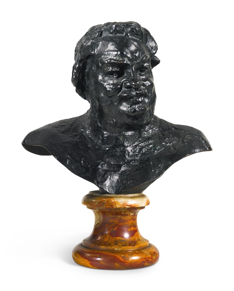 BALZAC, BUSTE DE L'ÉTUDE DE NU C by Auguste Rodin