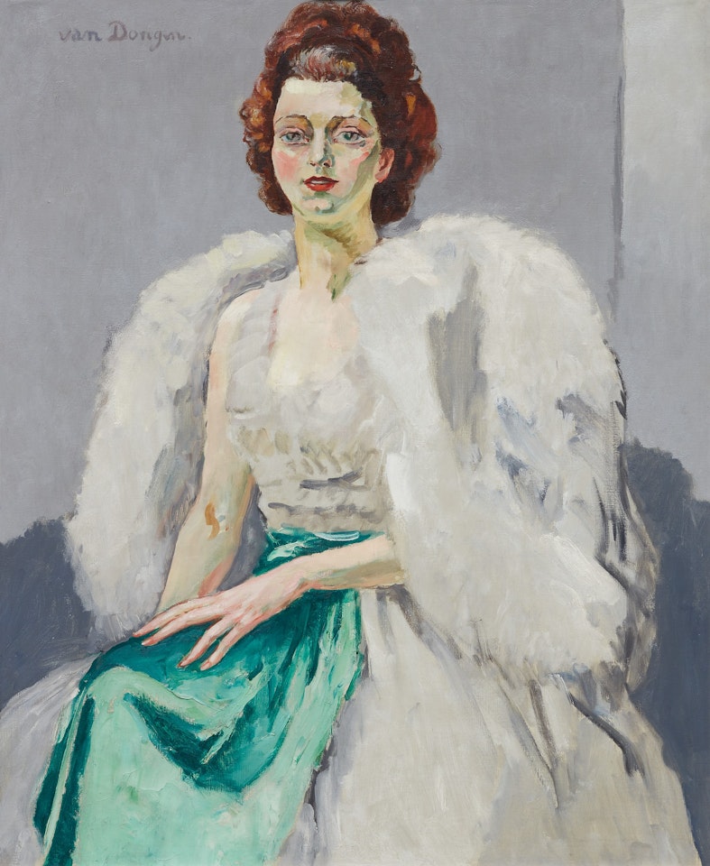 MADAME FLORE LESIEUR by Kees van Dongen