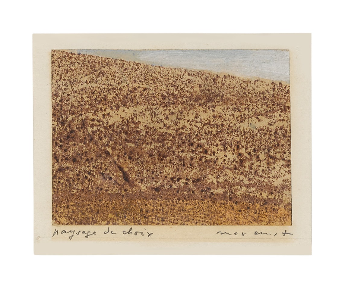 PAYSAGE DE CHOIX by Max Ernst