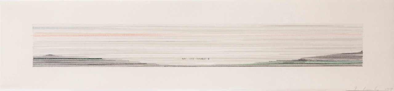 KAY-EYE-DOUBLE-S by Ed Ruscha