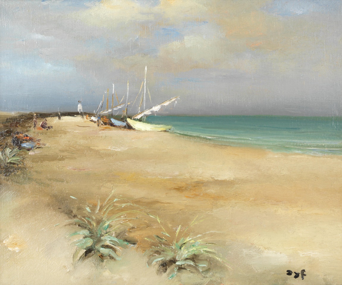 Les Saintes Maries de la Mer by Marcel Dyf