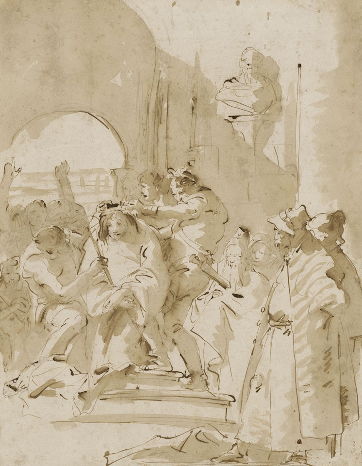 Le Couronnement d'épines by Giovanni Battista Tiepolo