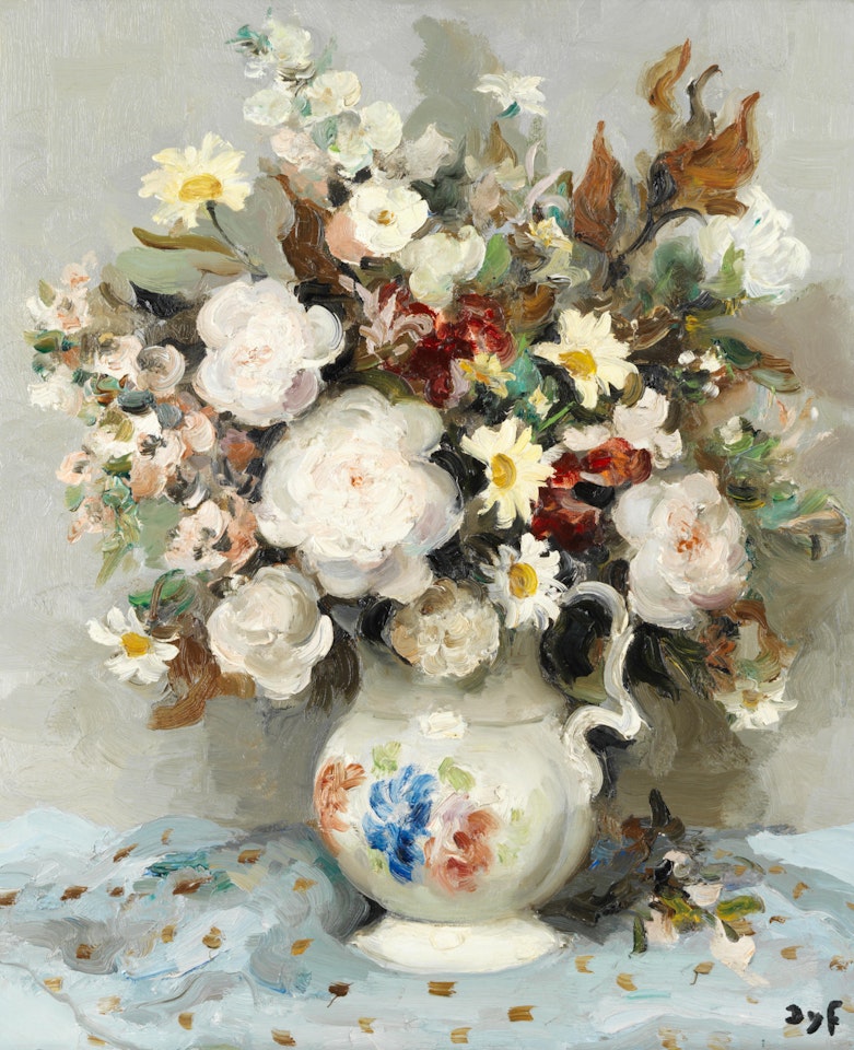 Roses et anthémis by Marcel Dyf