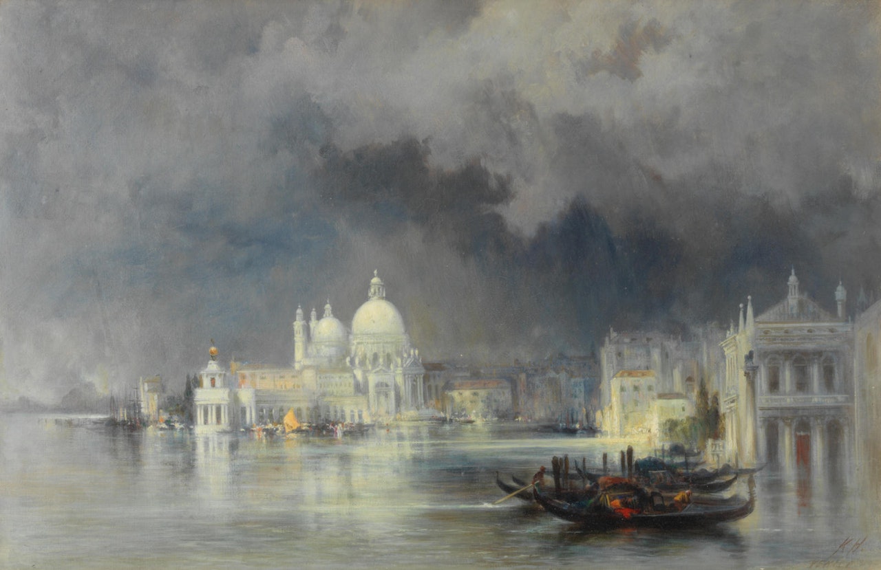 Venice at night by Keeley Halswelle