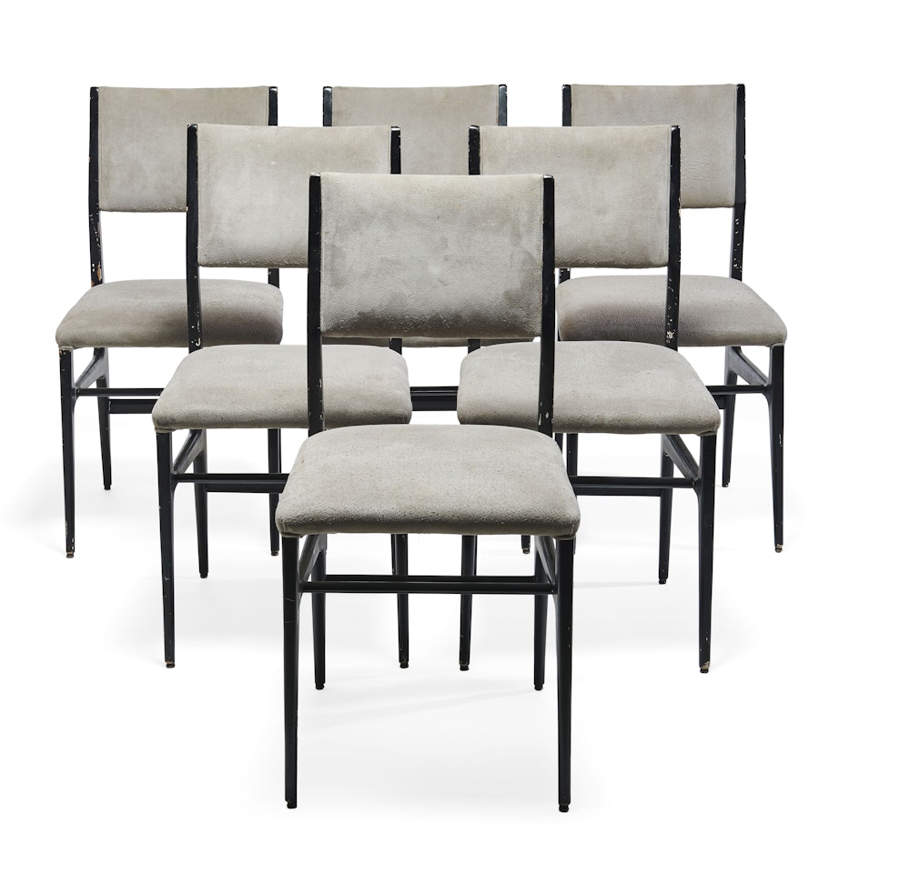 Suite de six chaises mod. 602 by Gio Ponti