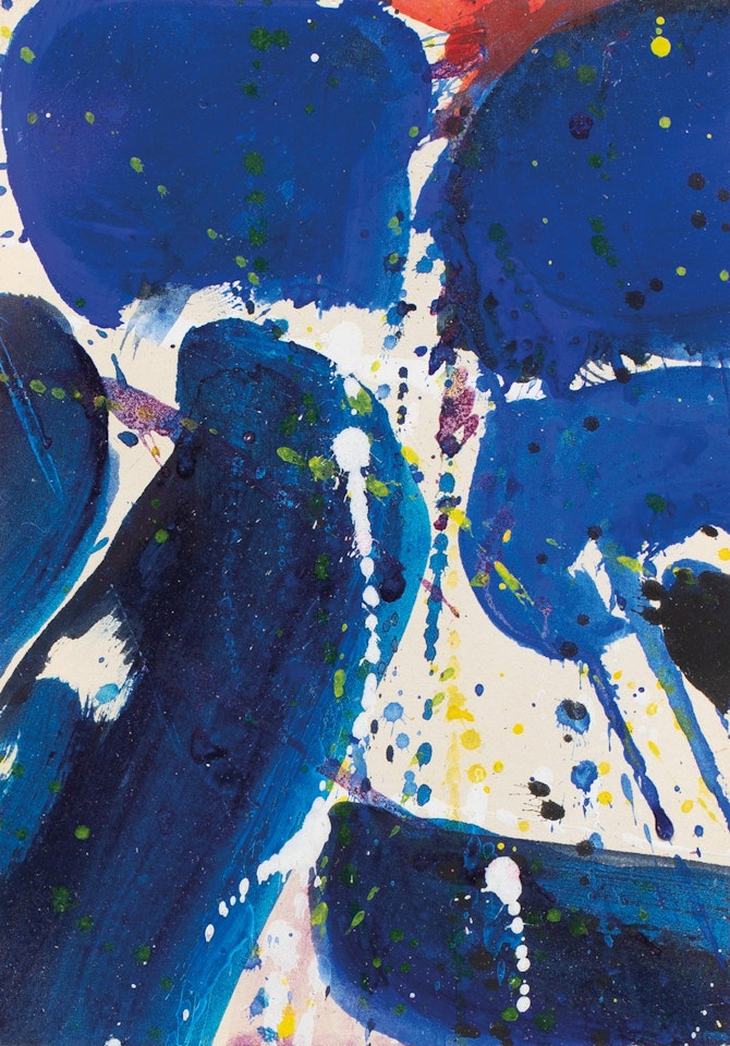 UNTITLED (SF59 - 111) by Sam Francis