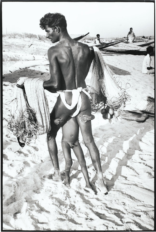 Fisherman and his son, Puri, Orissa by Henri Cartier-Bresson