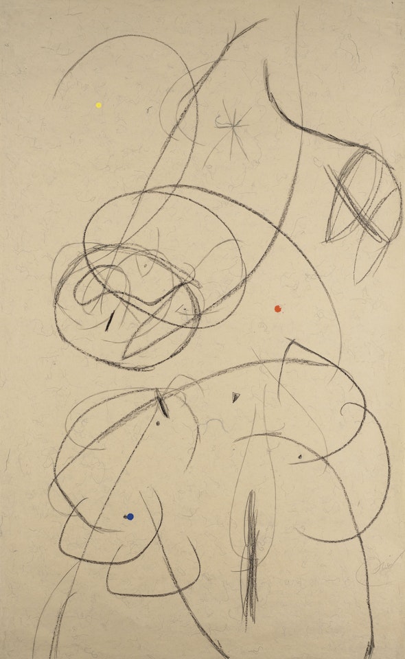 Personnage, oiseau, étoile by Joan Miró