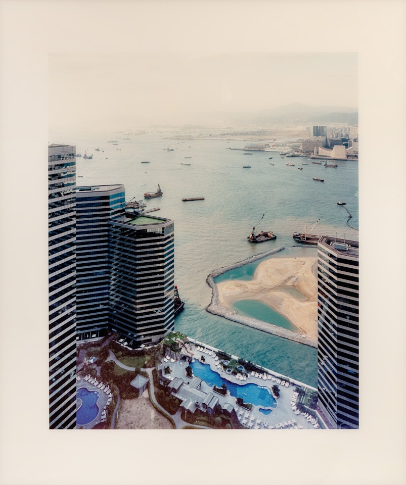 HONG KONG PORT by Andreas Gursky